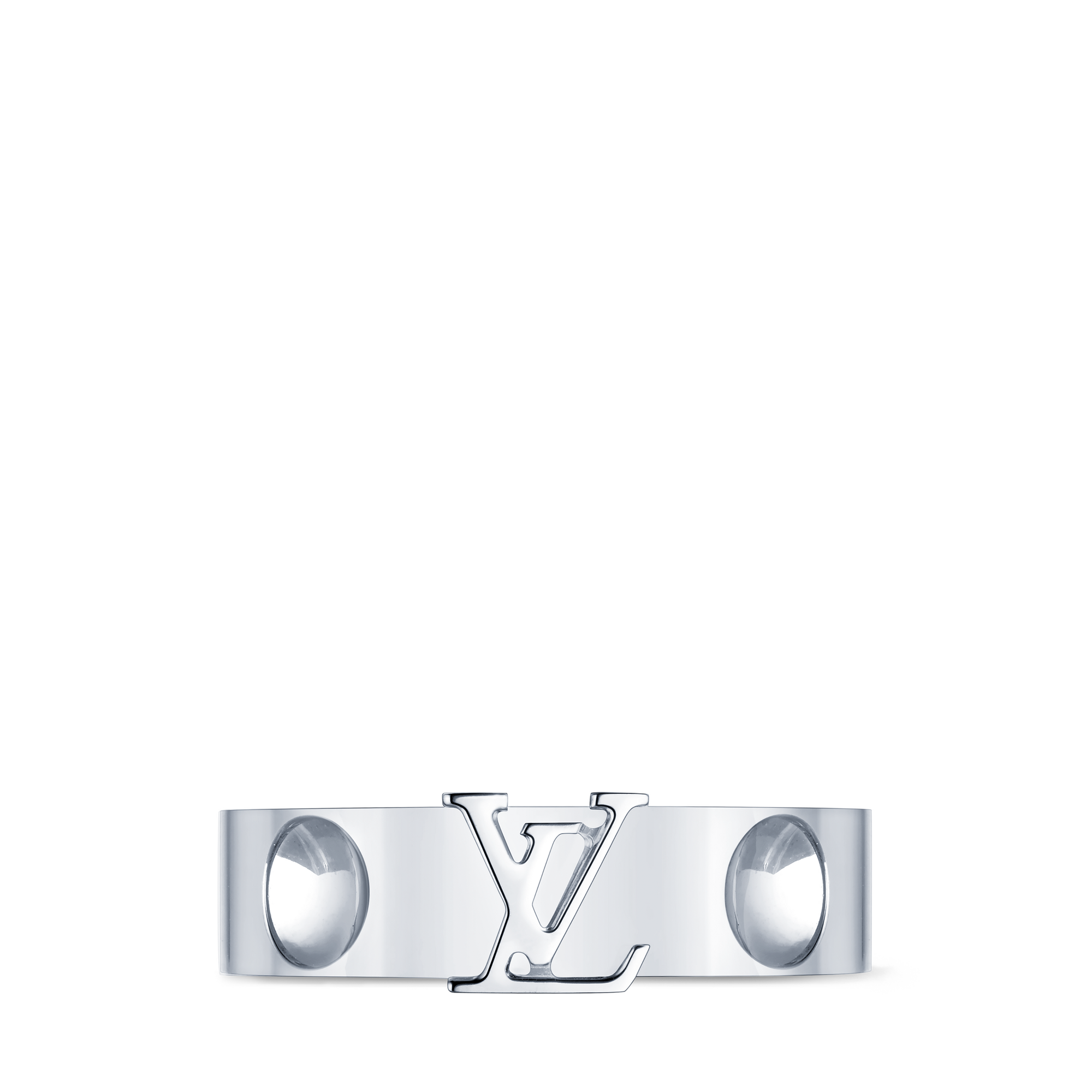 Empreinte Medium Ring, White Gold  in Les Extraordinaires's Jewelry Rings collections by Louis Vuitton (Product zoom)